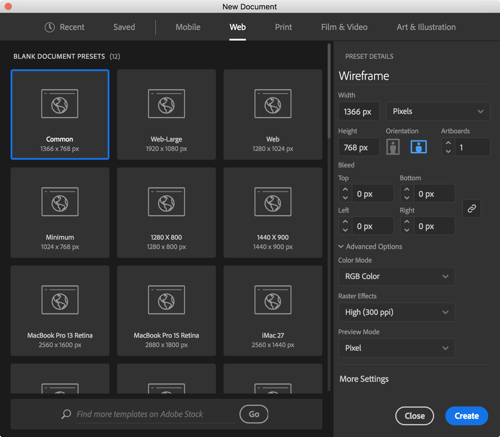 how to resize canvas in illustrator